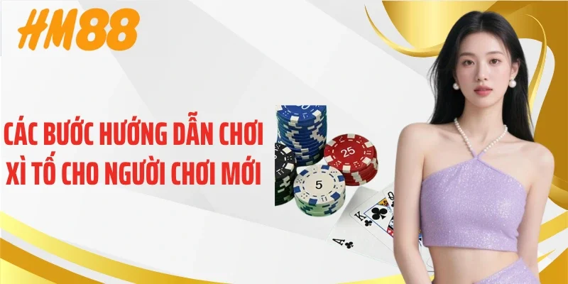 Các bước hướng dẫn chơi xì tố cho người chơi mới
