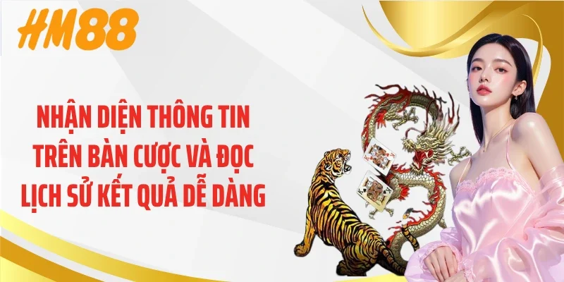 Nhận diện thông tin trên bàn cược và đọc lịch sử kết quả dễ dàng